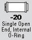 single open end configuration